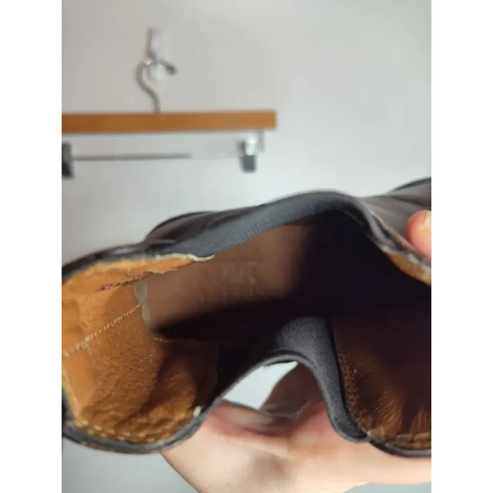 Frye Tyler Ankle Chelsea Boots Leather Black size 9D mens